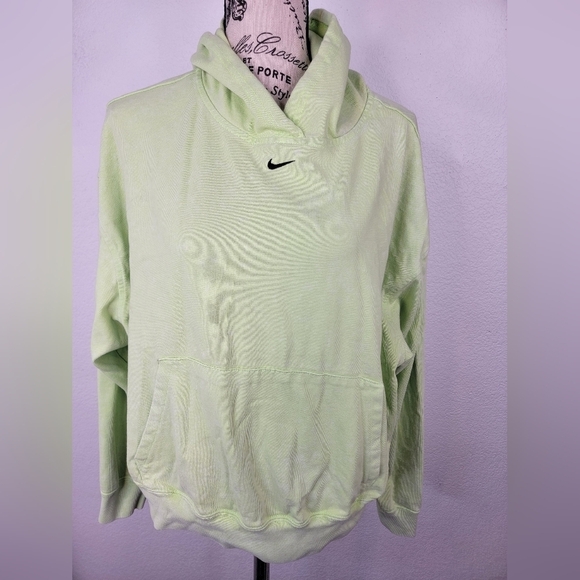 Nike Sportwear Hooded Sweater Sz Small Acid Wash  Hoodie Ghost Green CZ9854-358 - Picture 1 of 10